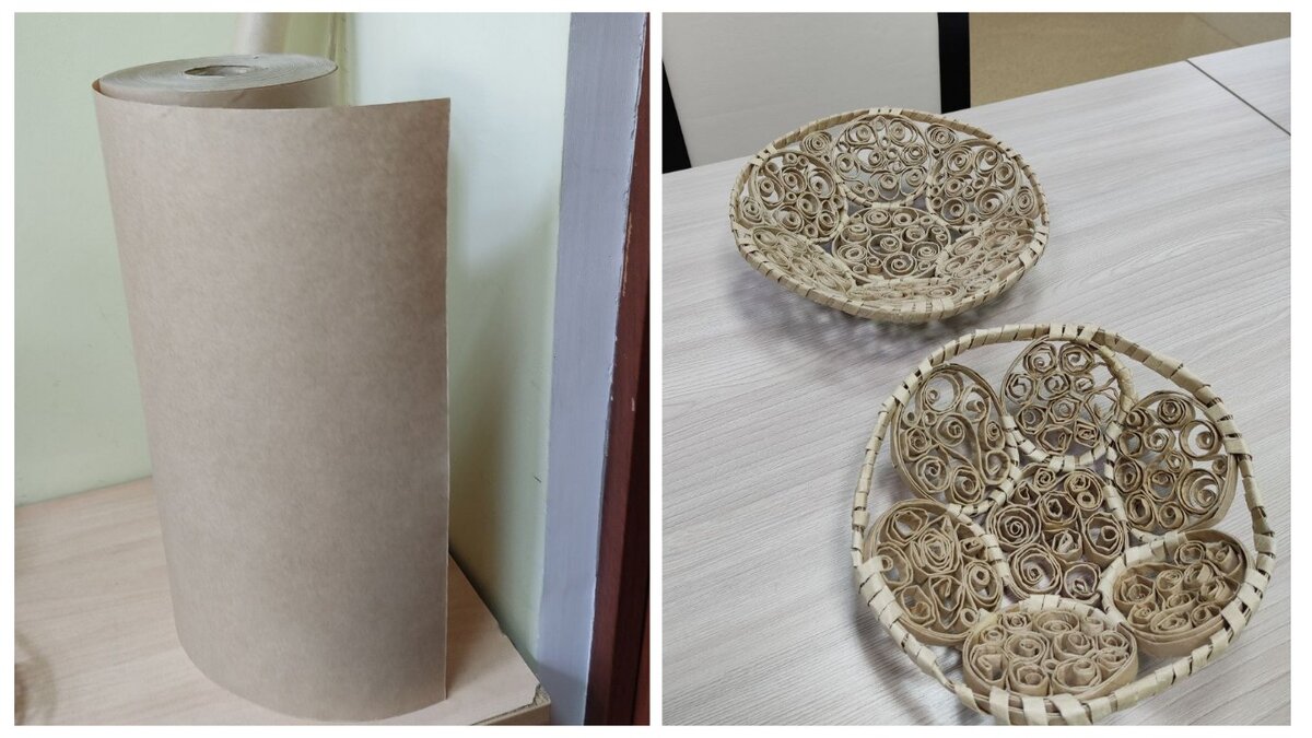 Бумага для торсион-папье, изделия ребят из группы с ментальными нарушениями