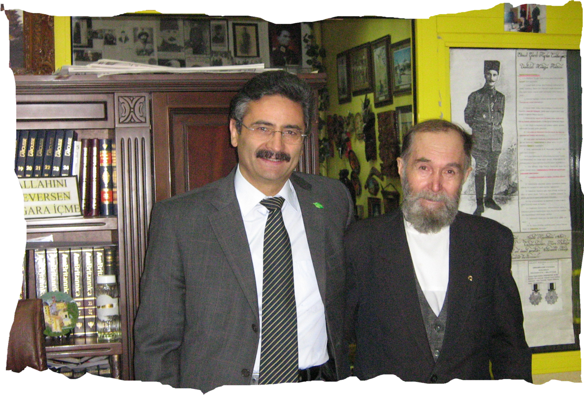 В офисе Ведата Акчиеза. Карс. 2006 г