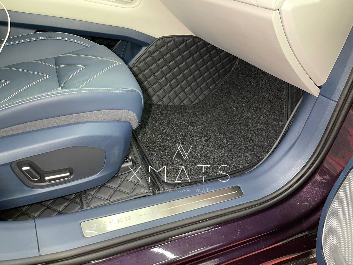 Коврики из экокожи на Zeekr 001