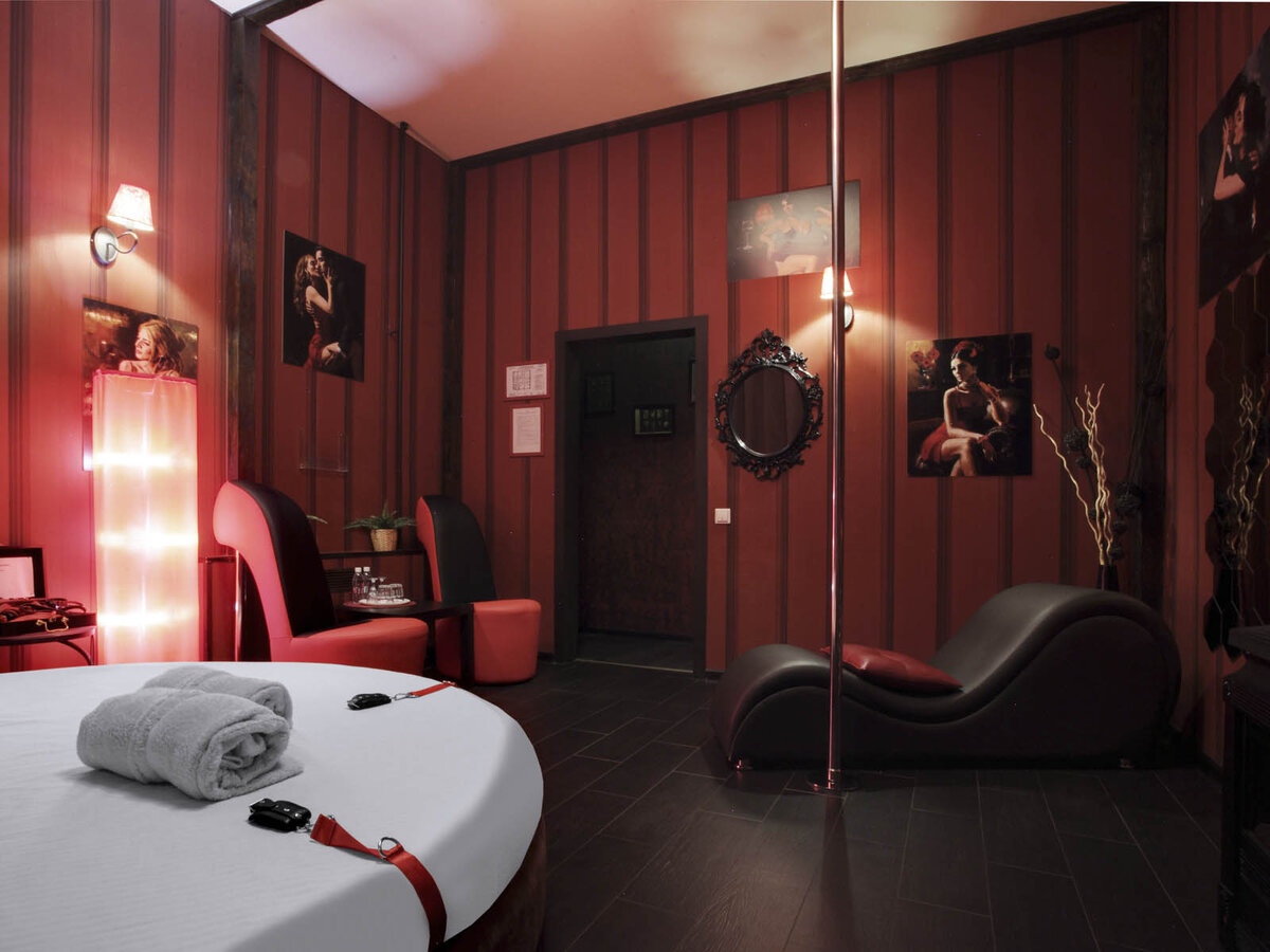 Номер "Танго" в отеле "Подушкин" на Трубной в Москве.