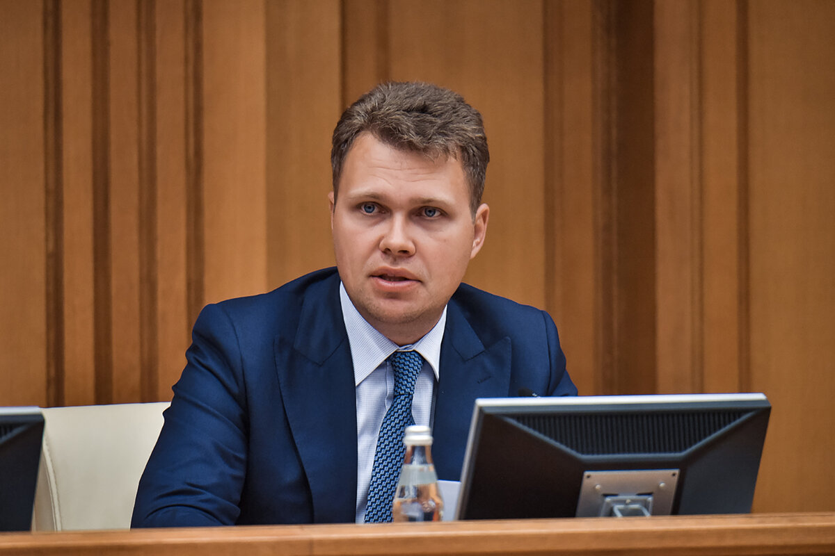 Депутат Никита Чаплин.