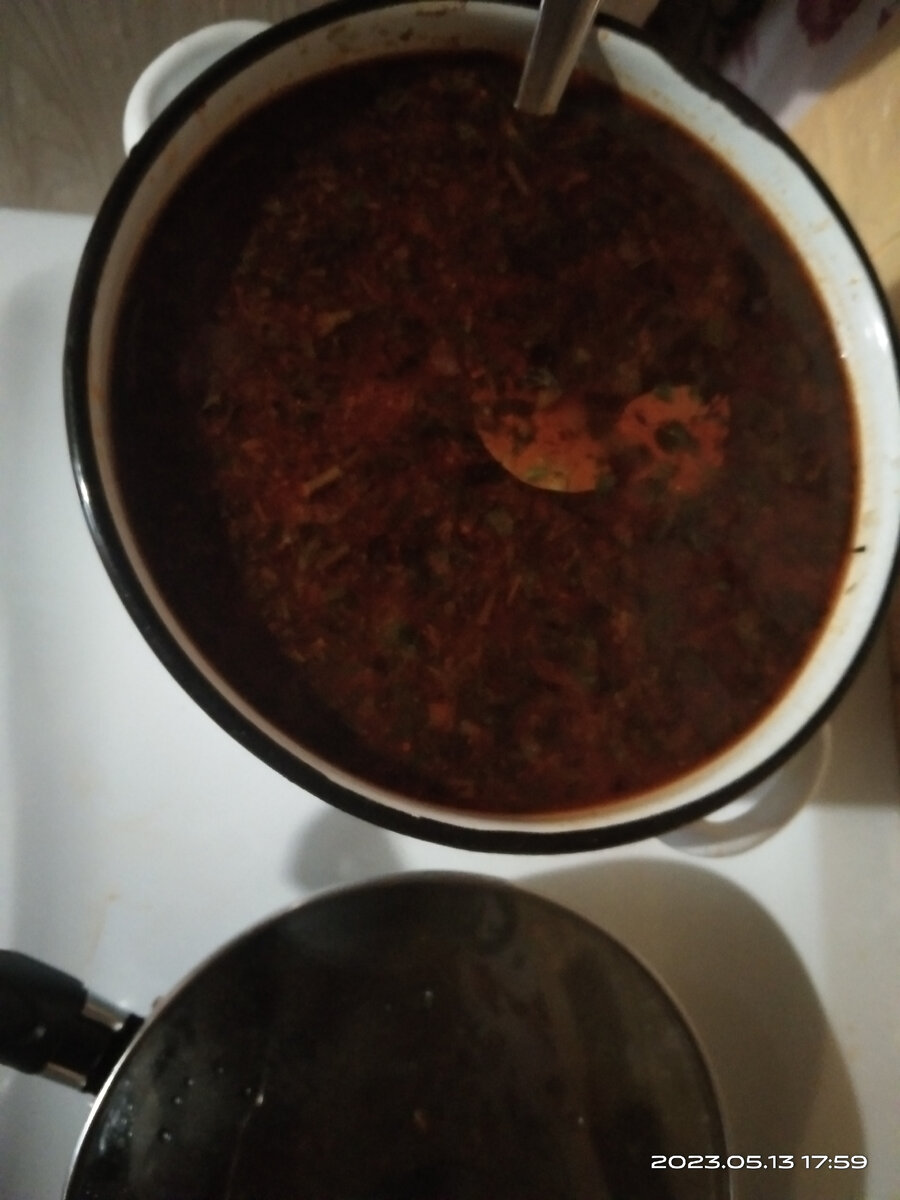 Крапивный суп 