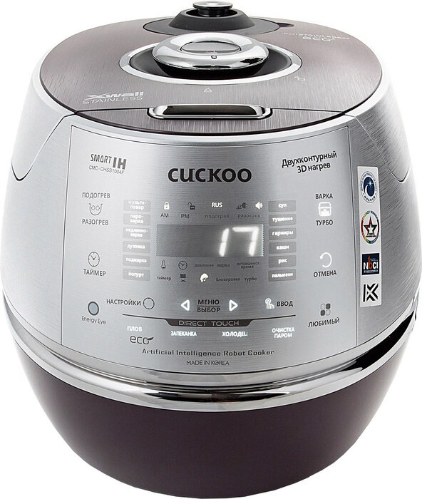 ИНДУКЦИОННАЯ МУЛЬТИВАРКА CUCKOO CMC-CHSS1004F