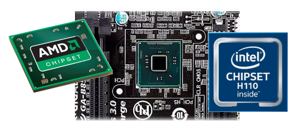 Чипсеты Intel и AMD 
