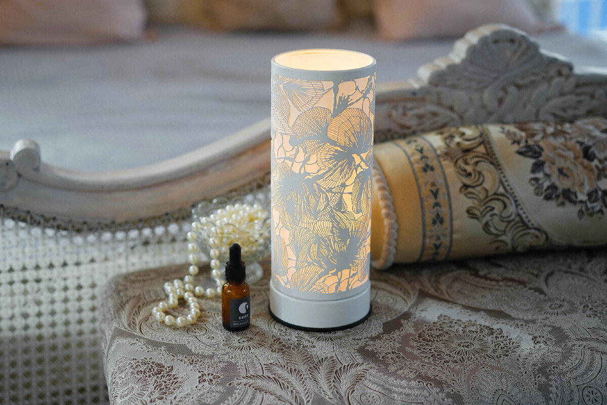 Электрическая аромалампа Morning Glory White