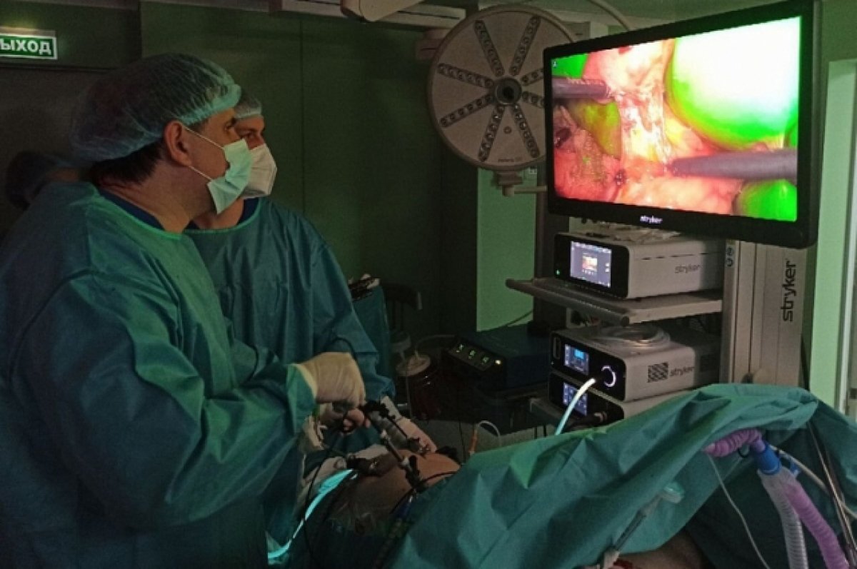    На Кубани впервые провели операцию при помощи голографической визуализации