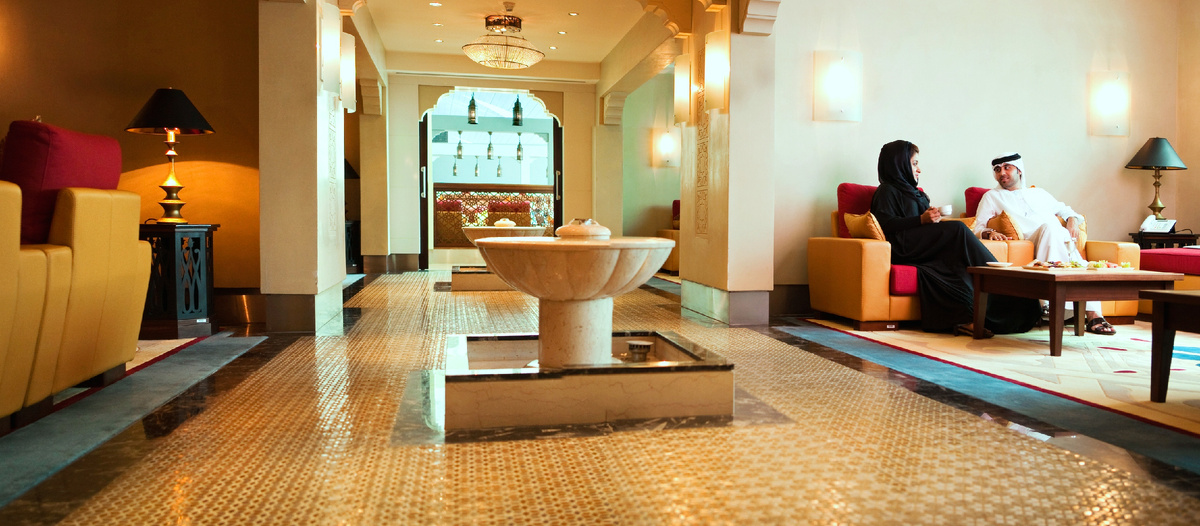 Dubai Airport lounge
