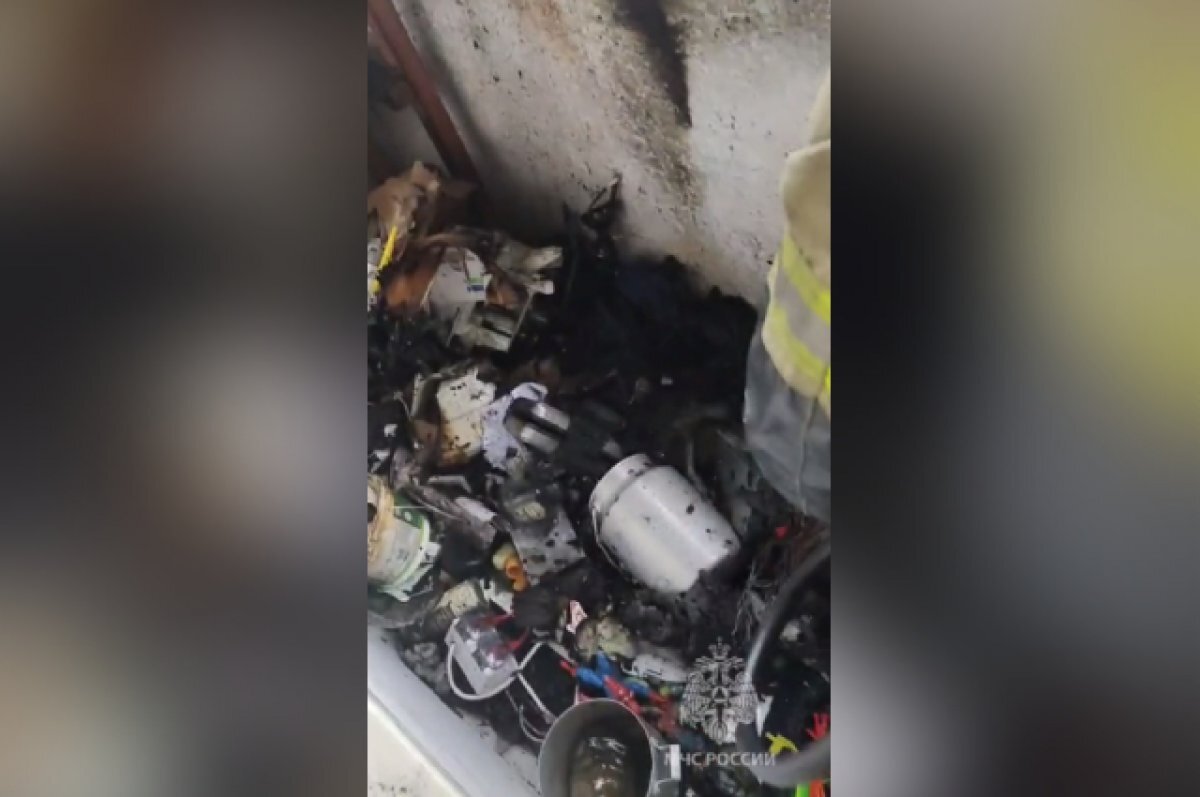    Пожар из-за майнингового оборудования произошел в многоэтажке в Иркутске