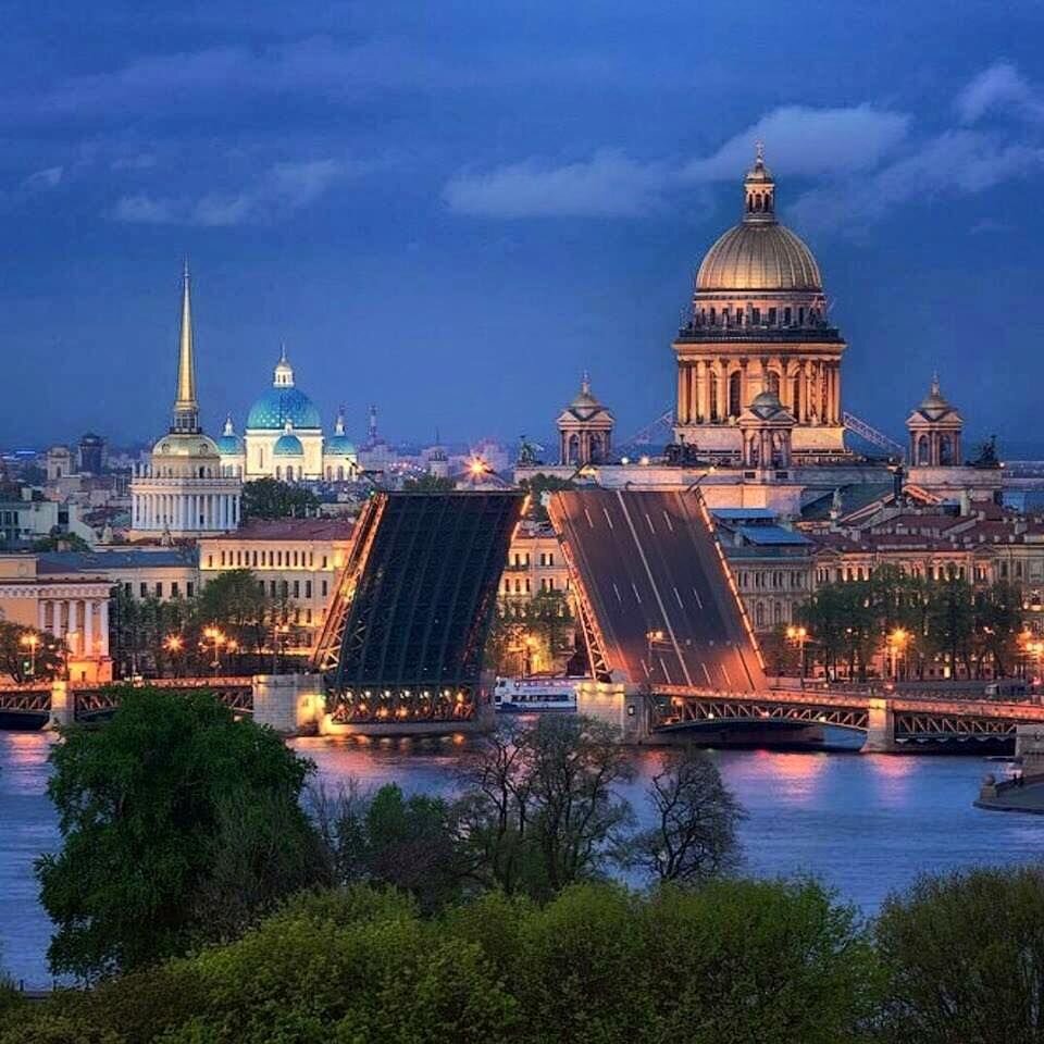 санкт петербург красивые места города
