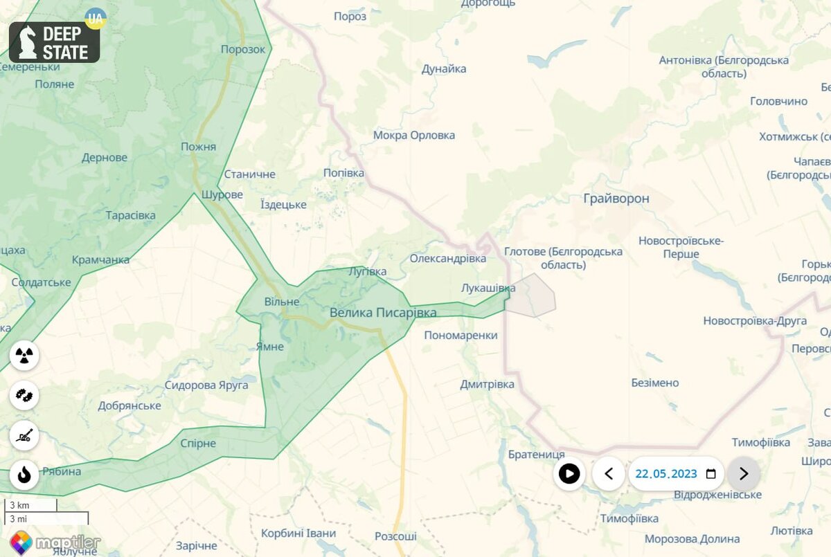 Карта белгородской области грайворон на карте