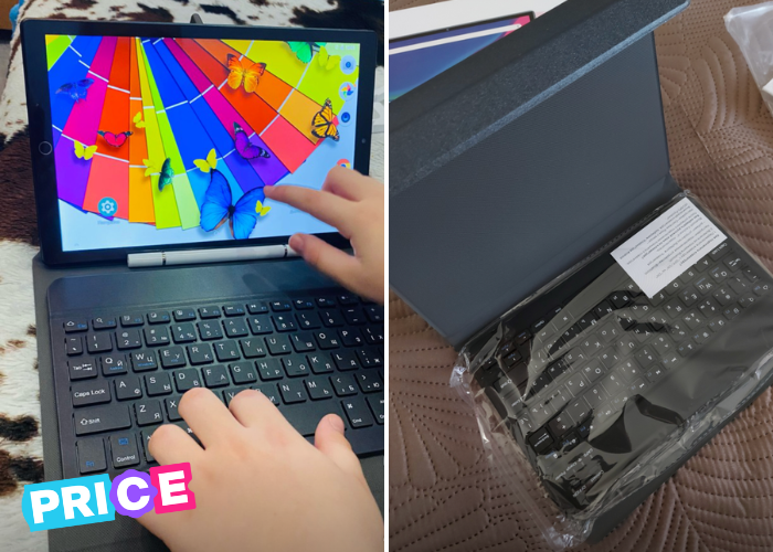 Планшет с клавиатурой.