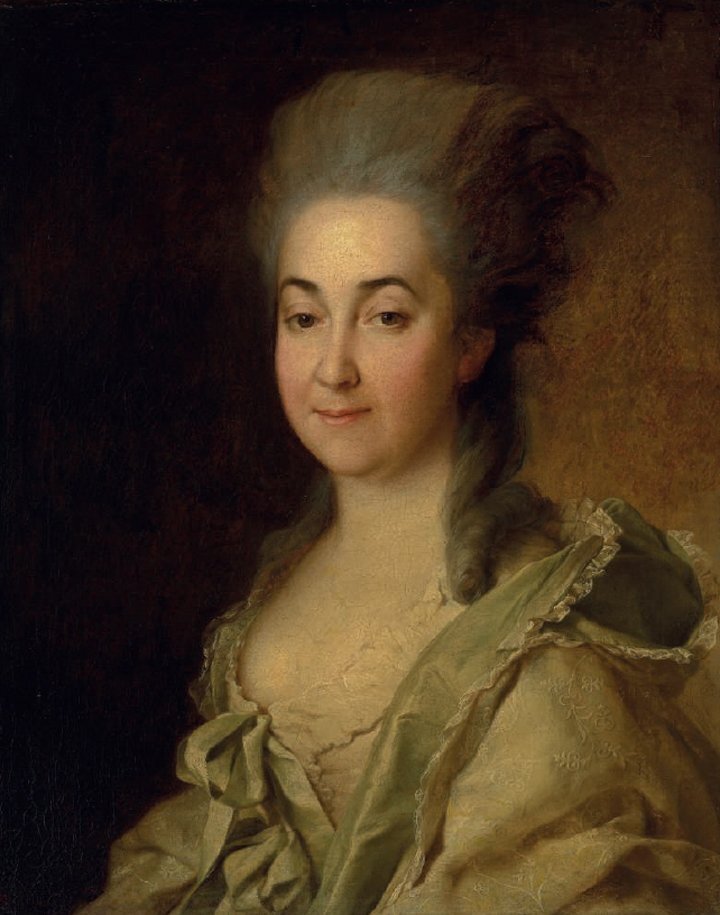 Д. Г. Левицкий. "Портрет А. А. Полторацкой. 1781 г."