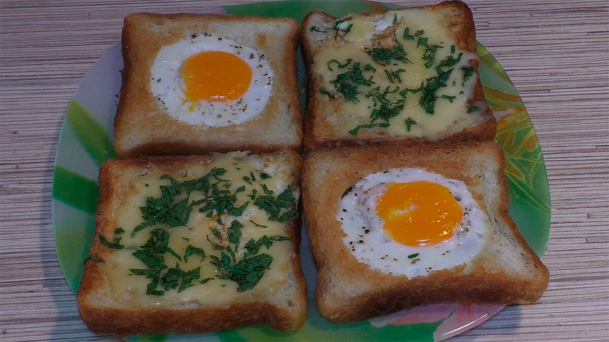 10 завтраков из яиц за 10 минут