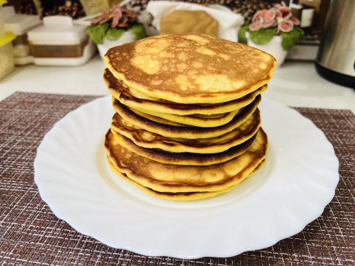 Панкейки из цельнозерновой муки