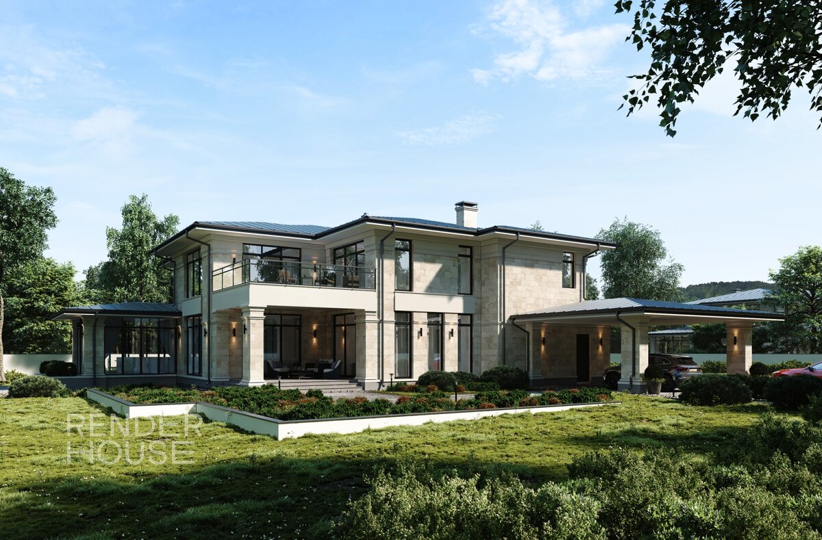 Проект РОЖДЕСТВЕННО, Render House 