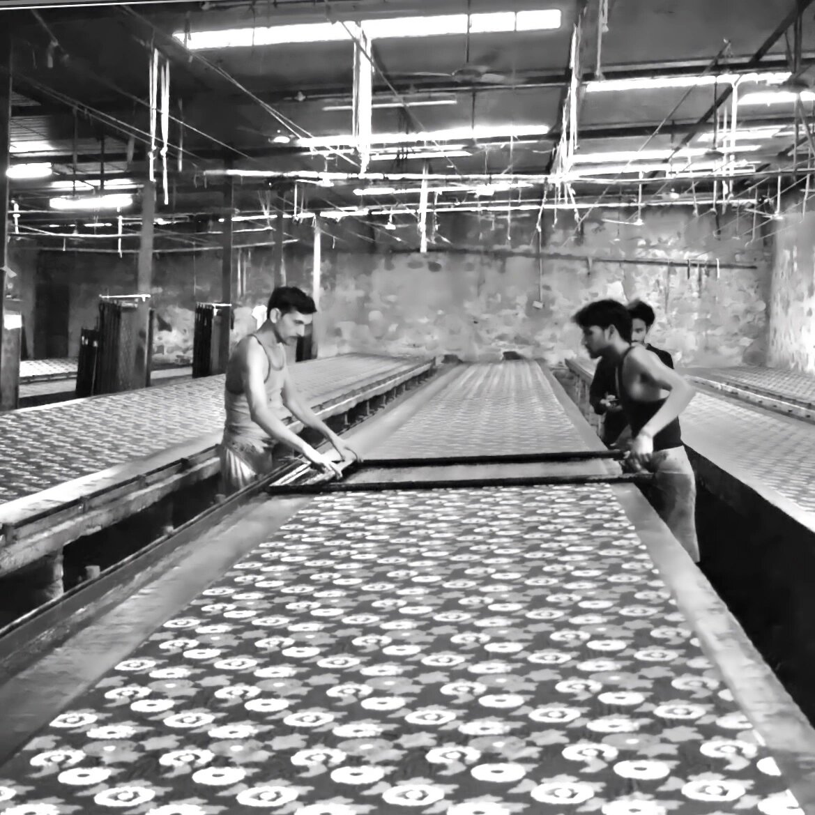 Цех ручной трафаретной печати