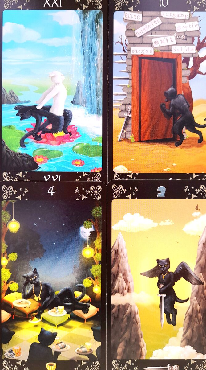 Расклад на 4 карты