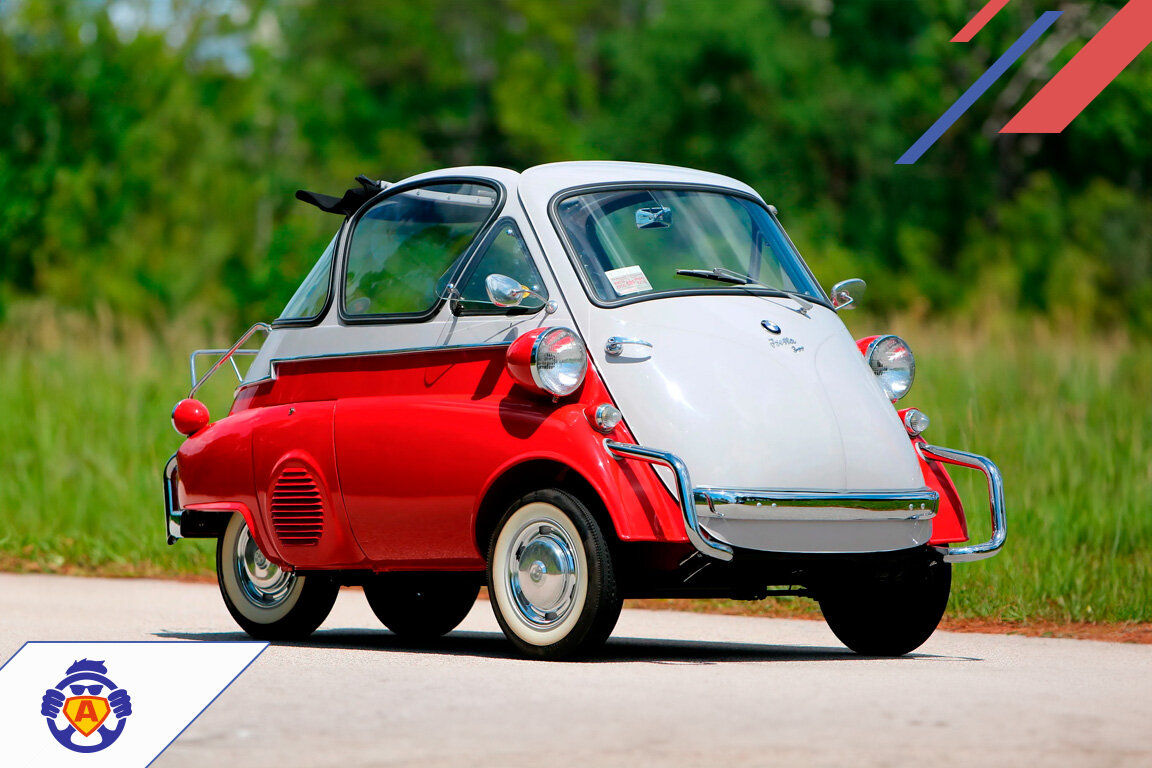 BMW Isetta - спасение компании BMW от банкротства в далекие 50 годы