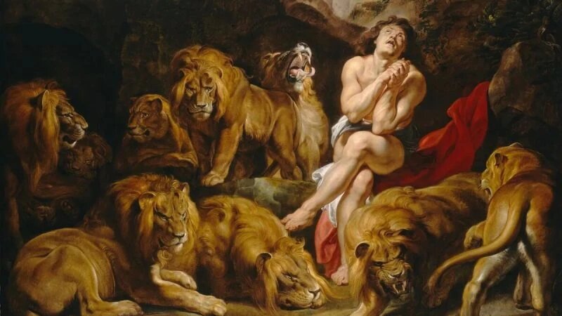 «Даниил во рву со львами», около 1614–1616 гг., Питер Пауль Рубенс. Холст, масло, Национальная художественная галерея, Вашингтон, округ Колумбия. (PublicDomain)