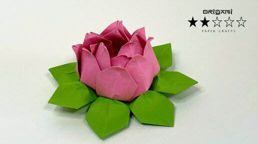 Фотообои Цветы оригами