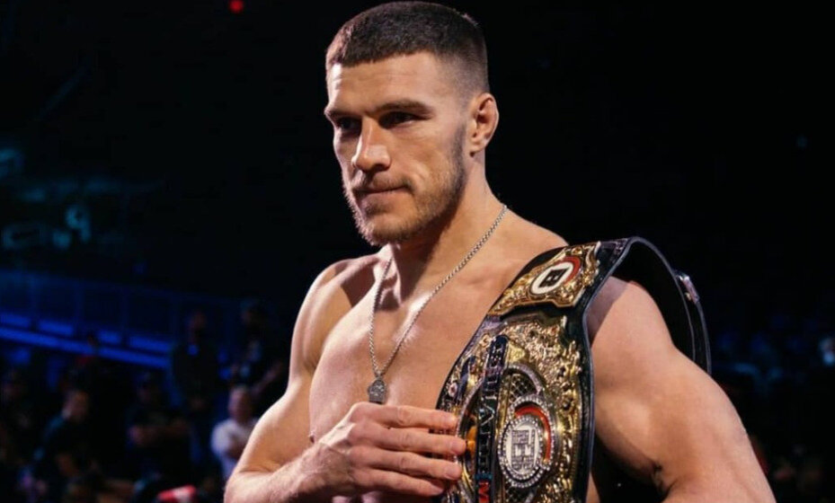    Боец ММА Вадим Немков защитил чемпионский титул Bellator и снял все вопросы. Фото: Соцсети Bellator MMA