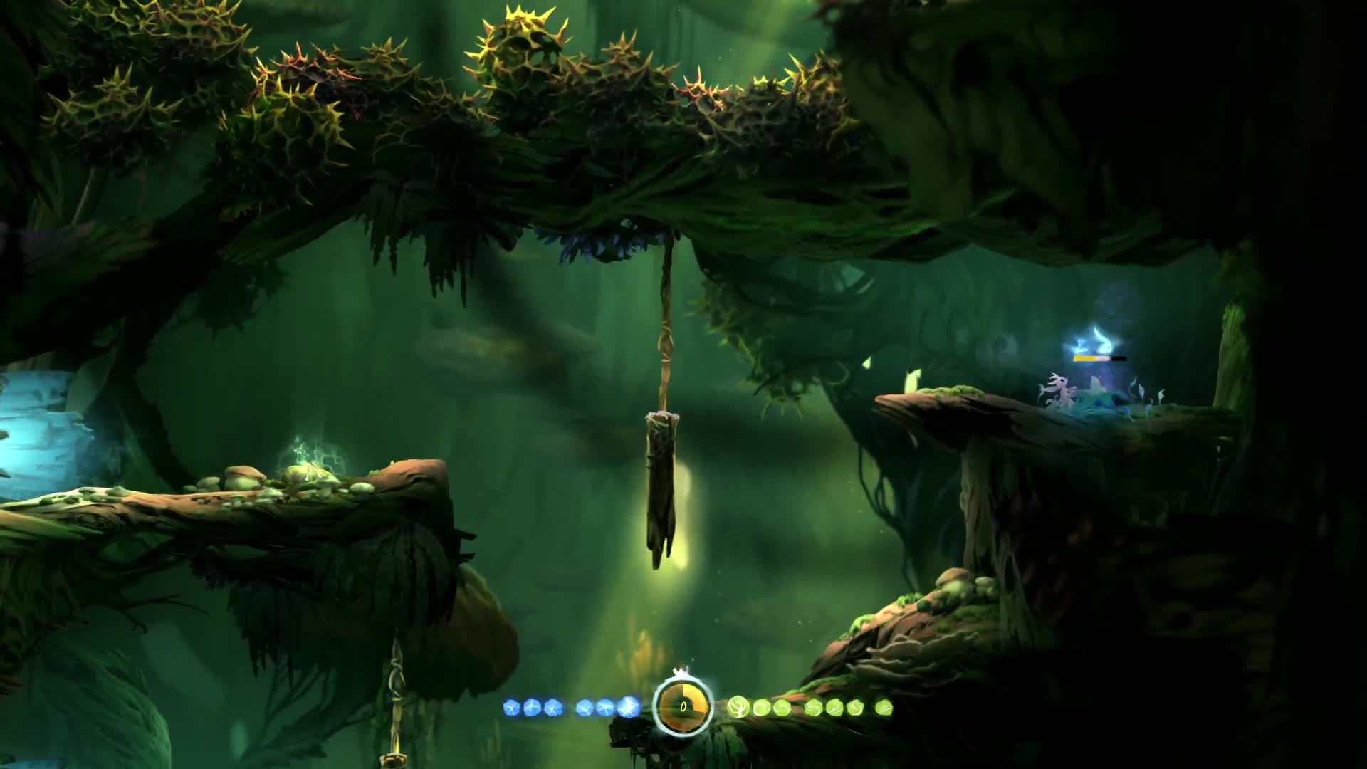 Прохождение игры Ori and The Blind Forest (1). Часть 5 (Древо Гинзо).