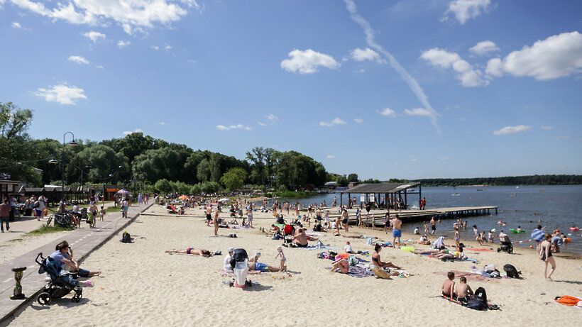    Набережная озера Сенеж © Пресс-служба Губернатора и Правительства Московской области