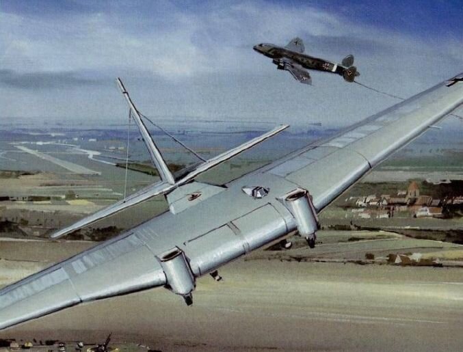 Ju-322 - проект десантного планера от фирмы "Юнкерс"