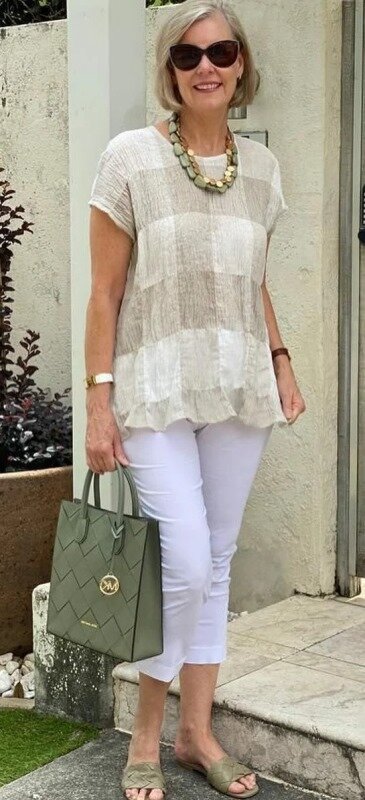 Летний образ для зрелых женщин