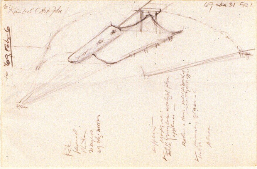 Эскиз светового люка Ричарда Келли