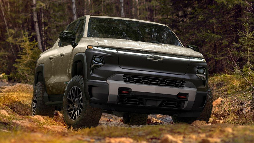    На фото: Chevrolet Silverado EV Trail Boss