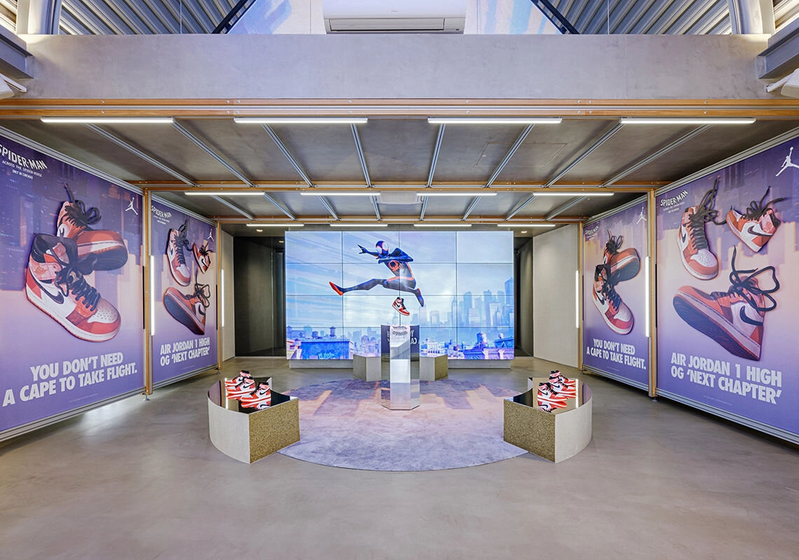 Foot locker jordan 1 spiderman store