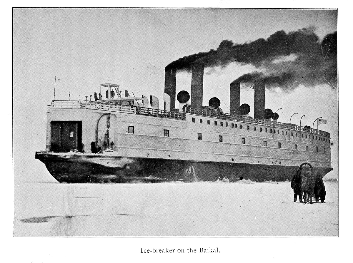 Ледокольный паром Байкал. 1911 Источник: статья в Википедии 