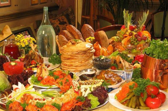 Дачное застолье )
