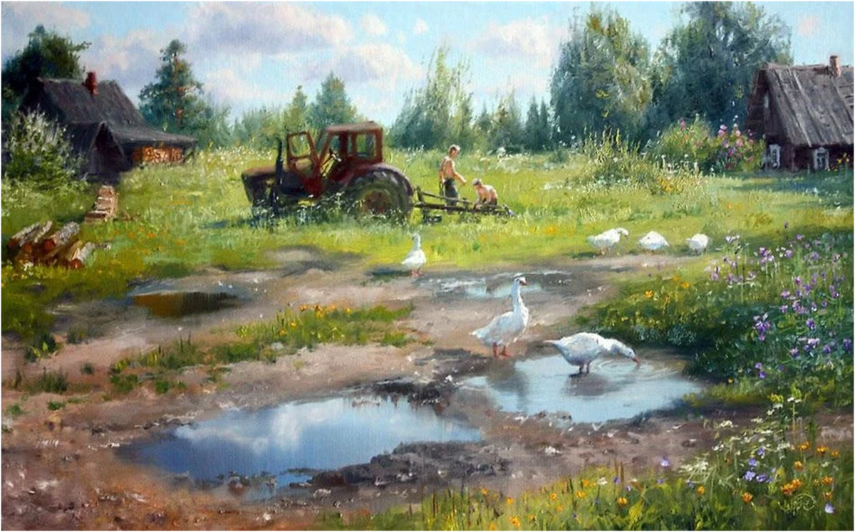 Художник Владимир Жданов