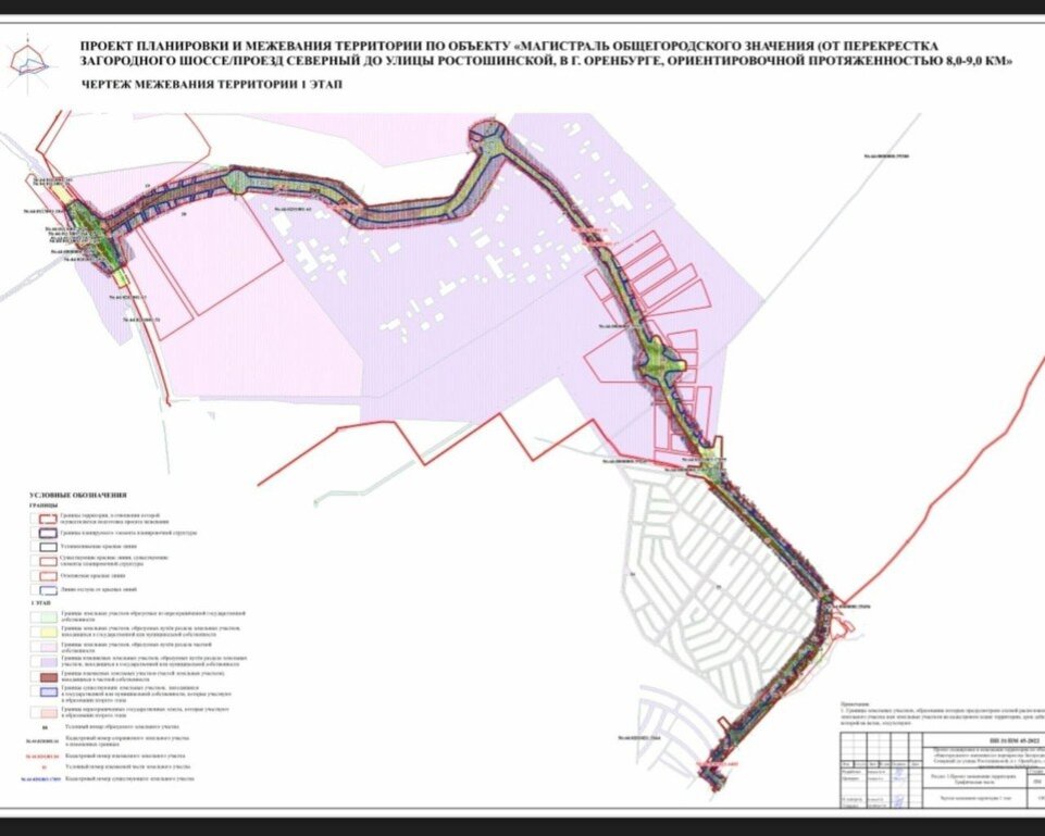 Градостроительный план оренбург
