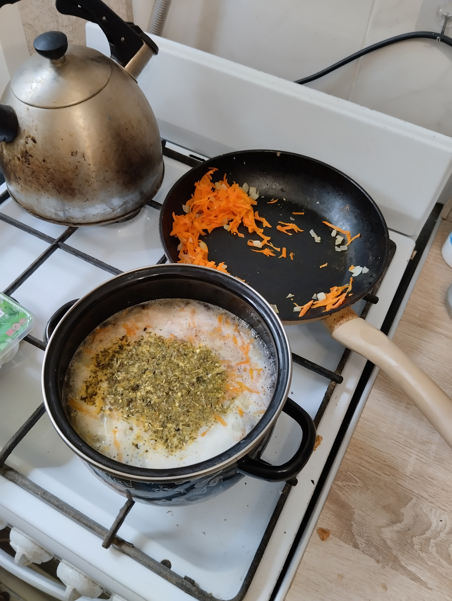 сварила супчик. фото плиты после помывки