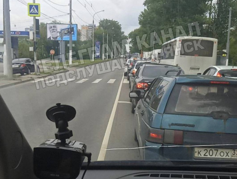 Пробки в брянске сейчас онлайн карта