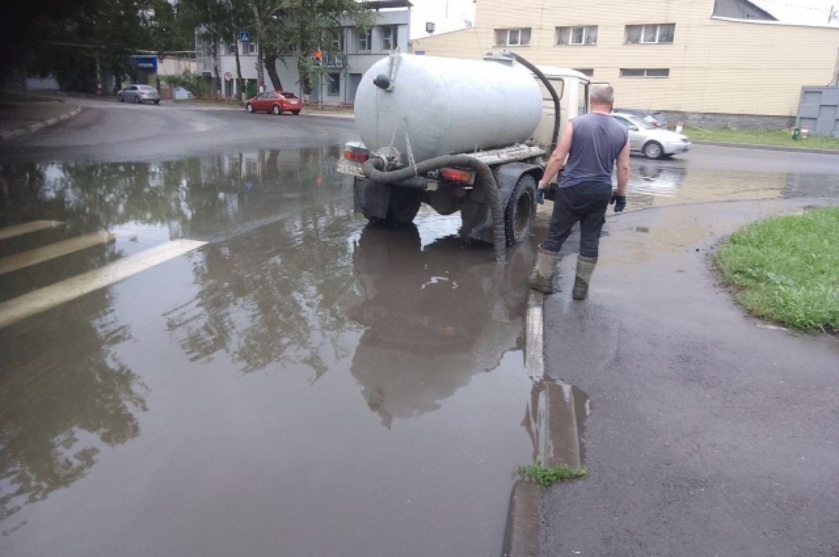    Нормальный летний дождь?