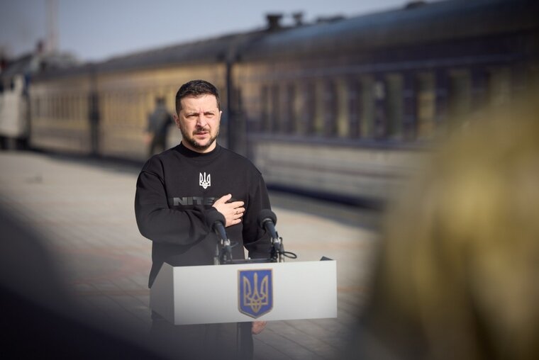    Лидеры стран НАТО попросили Зеленского остыть
