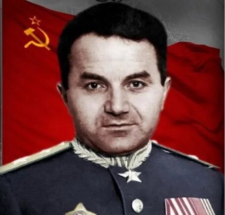 Маршал авиации, начальник штаба ВВС, уроженец Карабаха Арменак Ханферянц (Сергей Худяков)