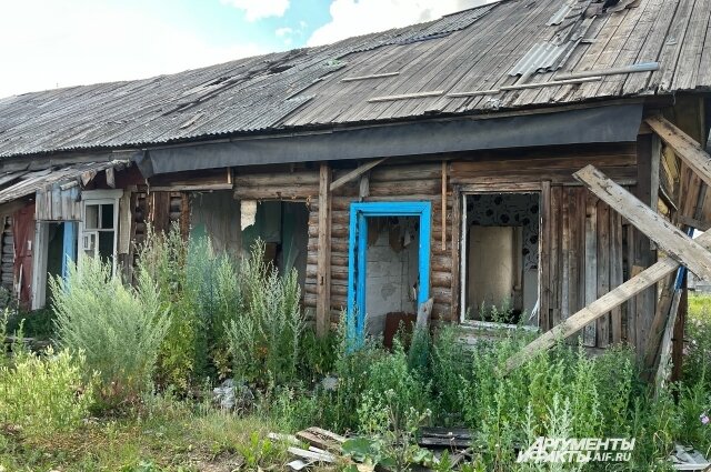    Заброшенный дом рядом с местом событий. Фото:  АиФ/ Анна Якурнова