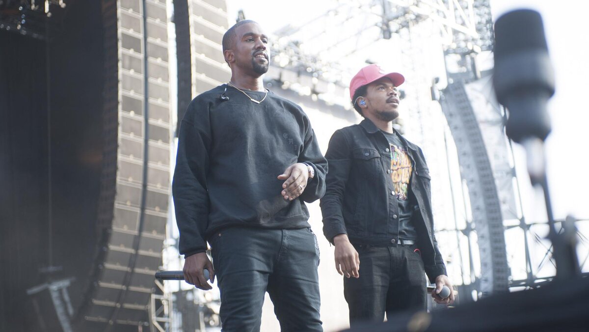 Канье Уэст и Chance the Rapper Paul Natkin/Getty Images