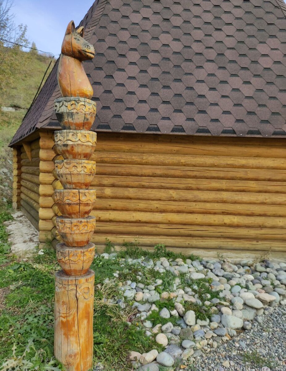 Так выглядит коновязь