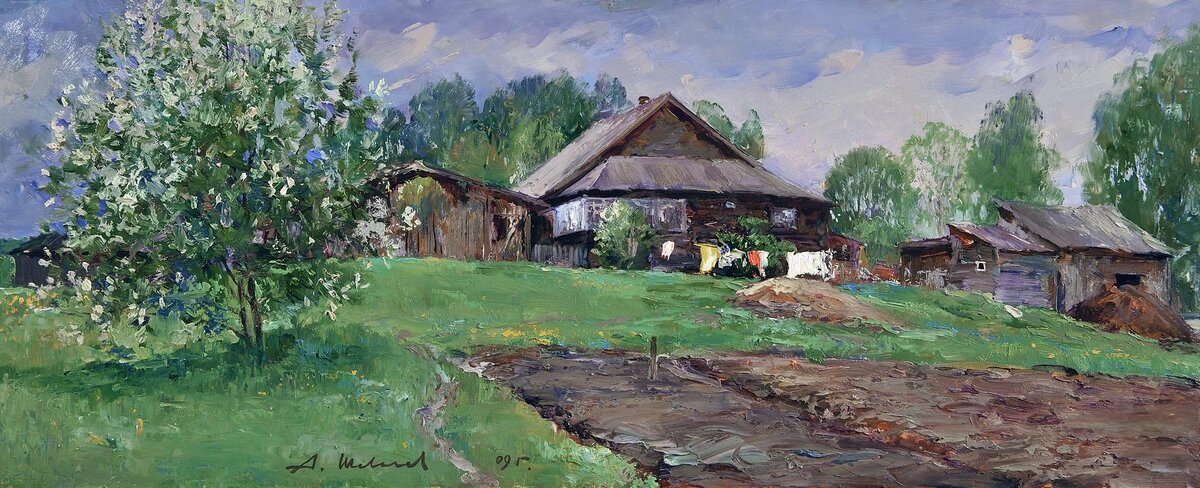 Прекрасная картина А. В. Шевелёва. Из интернета.