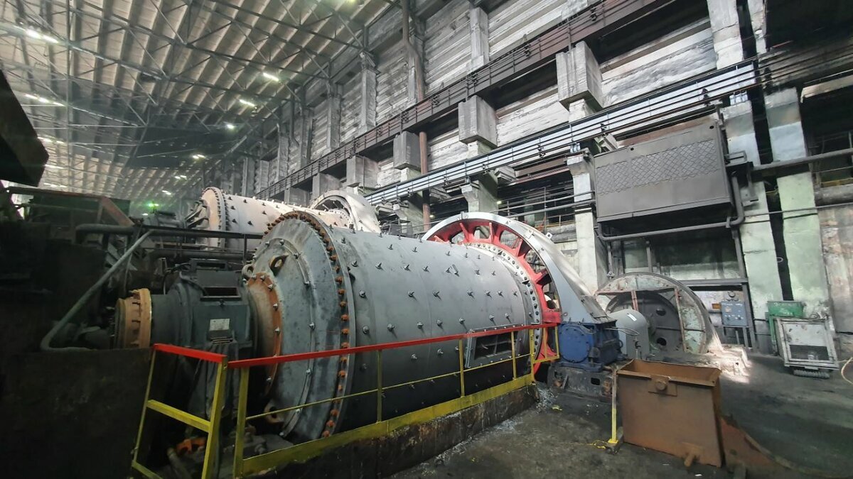 Отделение измельчения железорудной обогатительной фабрики