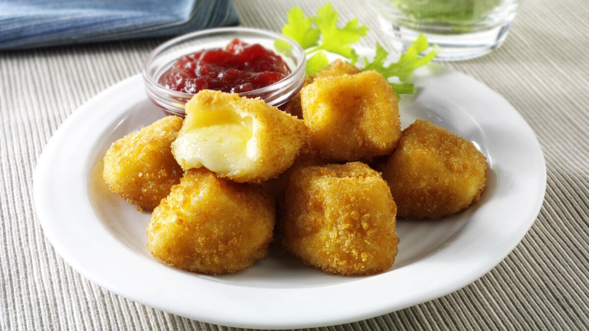    Жареный сыр в панировке