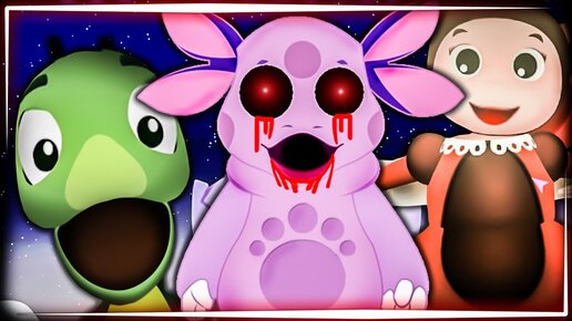 ЛУНТИК И ЕГО ДРУЗЬЯ НАПАЛИ НА НЕПТУНА! – FNAF Пять Ночей с Лунтиком Безопасности Офиса #1