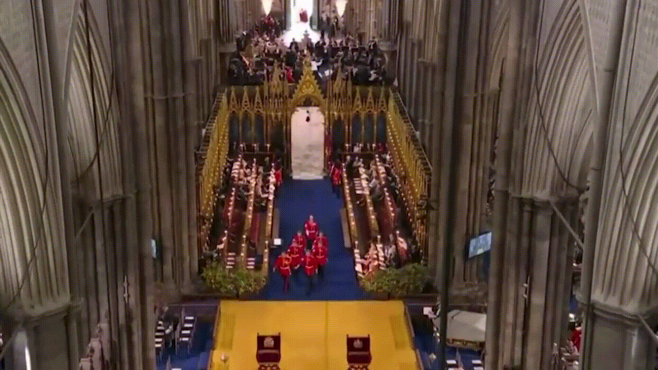 Тот самый фрагмент церемонии