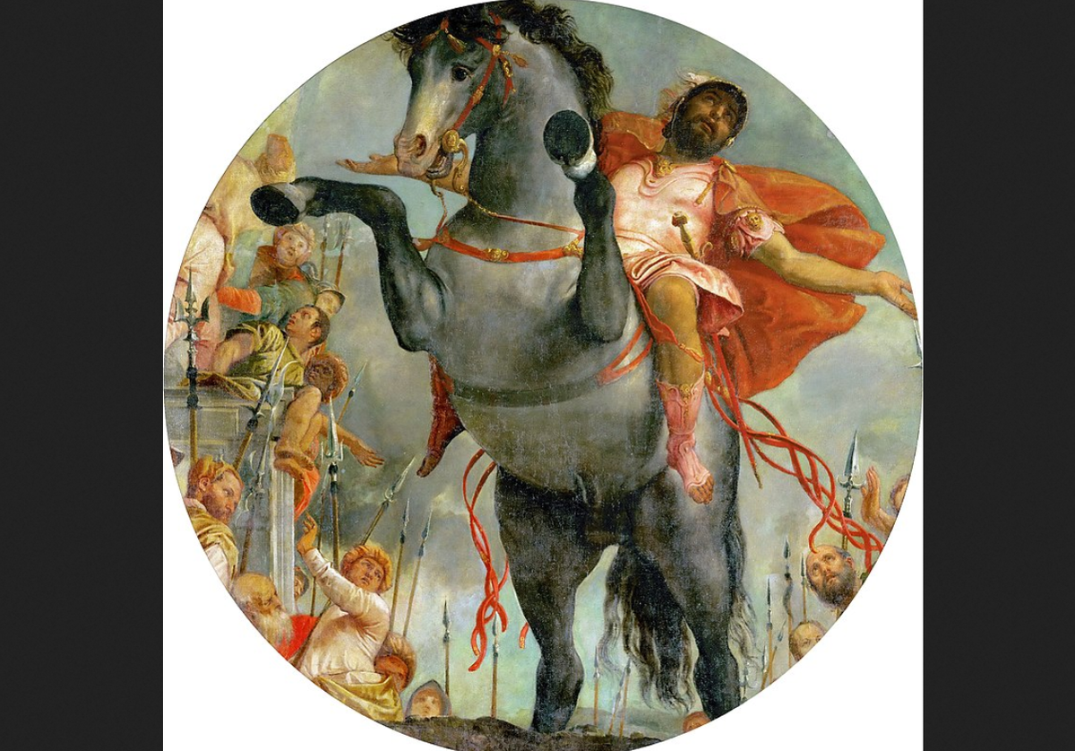 Паоло Веронезе. "Подвиг Марка Курция"